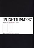 leuchtturm agenda bestellen Falttasche im Einband LEUCHTTURM1917 327366 Notizbuch Master Classic (A4+), Hardcover, 233 nummerierte Seiten, Schwarz, dotted