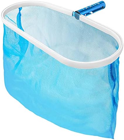 SUKKI Heavy Duty Pool Net Deep Bag Pool Skimmer Leaf Cleaning Pool Rake Fine Mesh Net