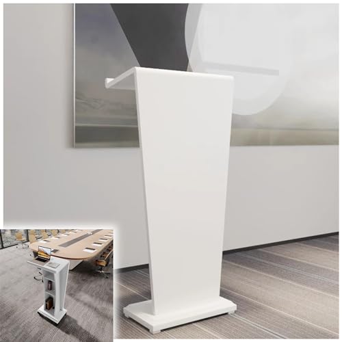 KJHYYPP Soporte De Podio De Atril, Mostrador De Recepción Moderno, Podio De Atril De Piso, Mesa De Lectura Hablada para Aula, para Oficina De Caja (Red)