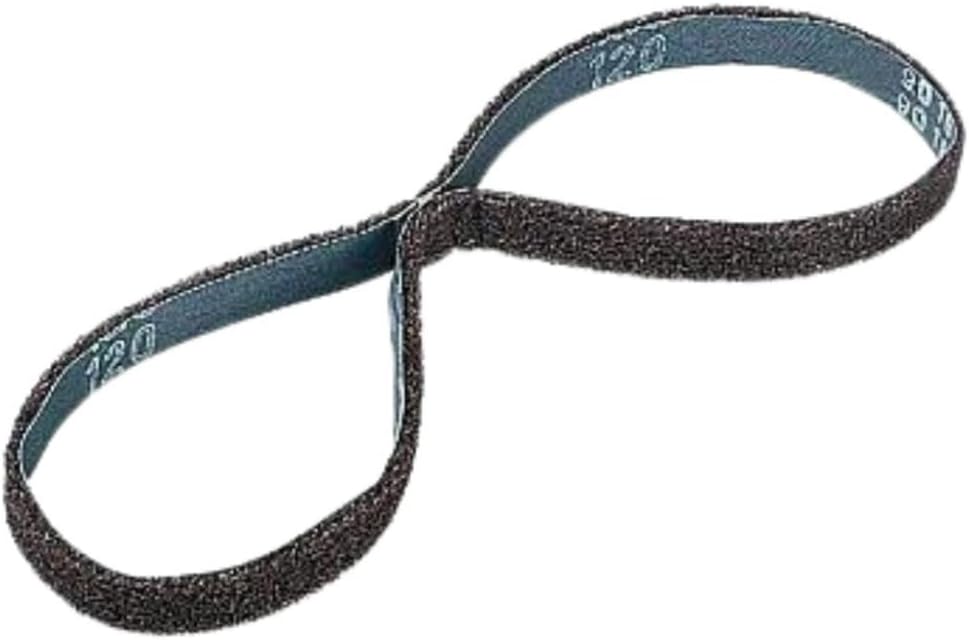 Fein Fleece Belts - Soft Type for Blemish-Free Surfaces on Sanding Curved Tubes and Contoured Surfaces, Heavy-Duty, 80 Grit, 13/16 x 32-1/16", 5-Pack - 63714056016