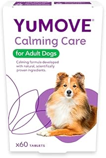 YuMOVE Calming Care for Adult Dogs | Previously YuCALM Dog | Calming Supplement for Dogs who are Stressed or Nervous |60 tablets | Packaging may vary