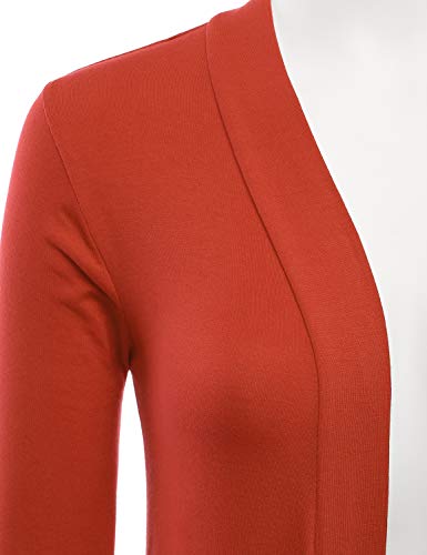 Image of LALABEE Women's Draped Open-Front Long Sleeve Light Weight Cardigan (S~3XL)