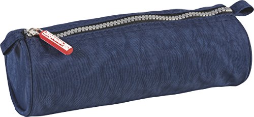 Preisvergleich Produktbild Brunnen 104911530 Schlamper-Etui Crinkle (rund, 22 x 8 cm) blau