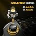 ManbaOne Interactive Screen Wireless Gaming Controller for PC/Switch/Switch 2/iOS/Android,Gamepad with Hall Effect Stick & Trigger,RGB Lighting,Remappable Buttons,1800mAh with Charging Dock (Black)