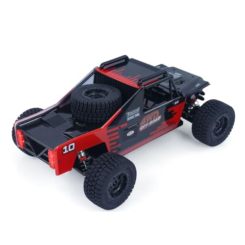 Image of 1 /10 Radio Control Desert Truck 1003 4WD Electric RC Off Road Car Metal Motor Base Light System Gyro Remote Controller 80KM /H Hobby Grade Model for Adult