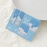 BYBYCD 2 Pcs Magnet Bookmark Read Accessories Clouds Sea Forest Landscape Reading Book Mark Page Hol