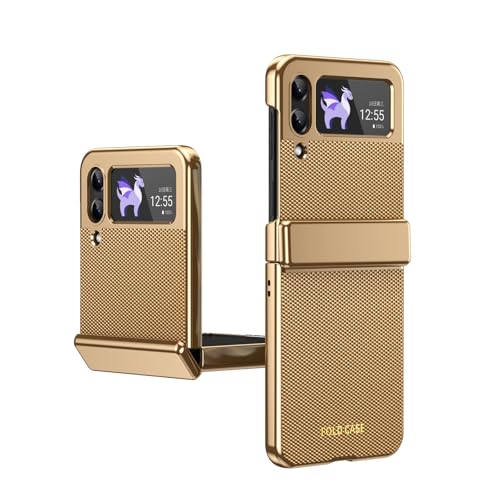 Coque Galaxy Z Flip 3 5G en cuir avec verre trempé intégré protection complète