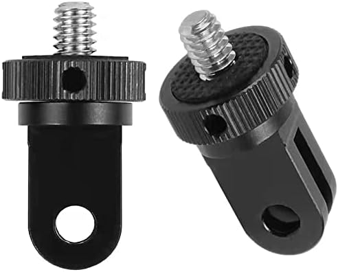 Niewalda Tripod Mount Adapter,Aluminum Mount Adapter ,¼-20 Conversion Adapter for Tripod Adapter Mount ,Compatible with GoPro Hero Sony Sjcam Action Camera and Other Standard 1/4 inch Accessories