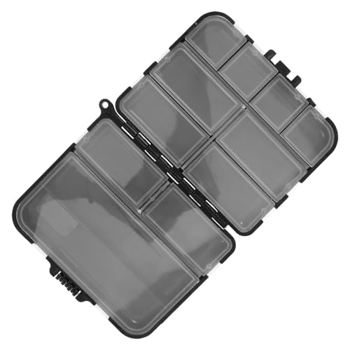 SUPVOX Fishing Tackle Storage Box Compartments for Organizing Lures and Tools Portable Design for Course Fishing Tackle and Outdoor Use