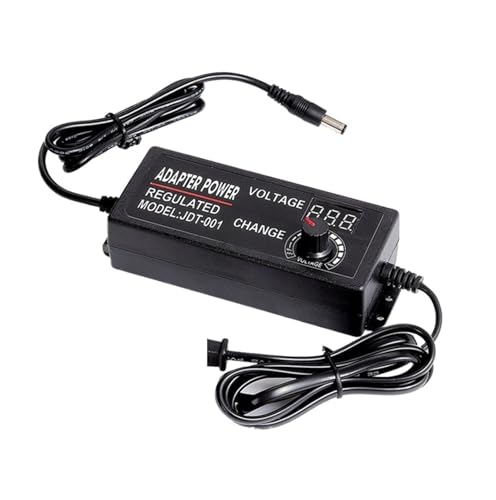 Adaptador de corriente regulable 3V-24V 2A con display miniatura 1