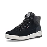 Rieker Herren Winterstiefel U0074, Männer Stiefel, lose Einlage, wasserabweisend, riekerTEX,Boots,Winterschuhe,blau (14),40 EU / 6.5 UK