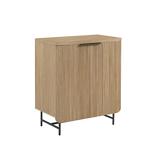 Walker Edison Lowen Contemporary Fluted-Door Accent Cabinet 32 In...