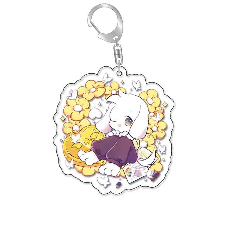 Amazon.co.jp: アンダーテール キーホルダー Undertale アクリル