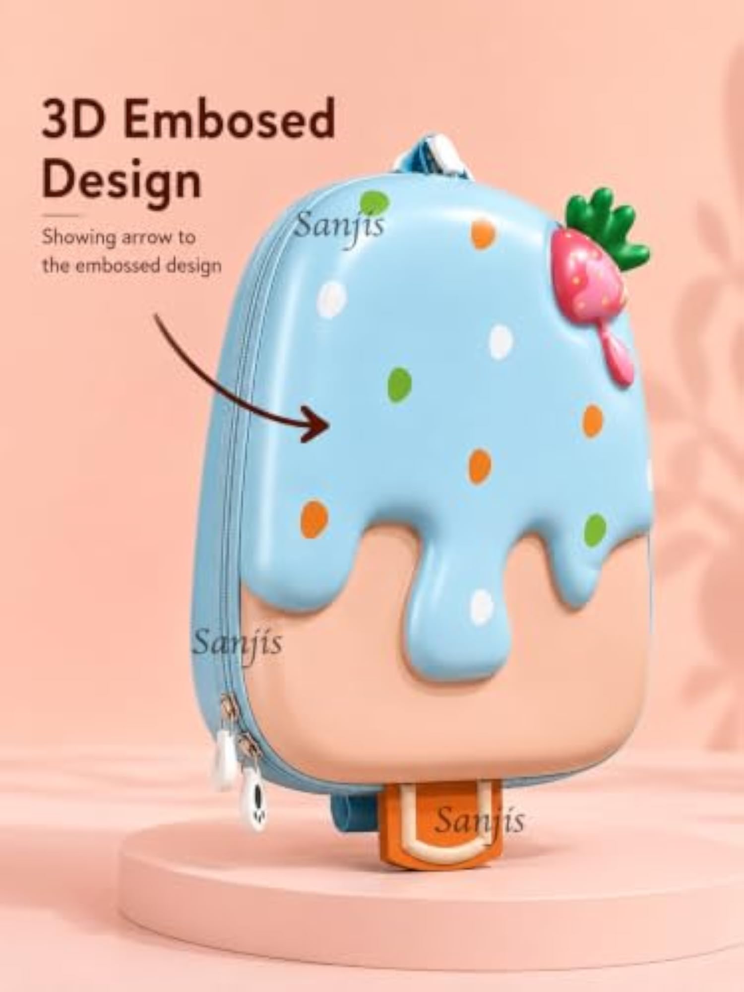 3D EVA School Backpack for Kids 2-6 Years, Lightweight Travel Bag