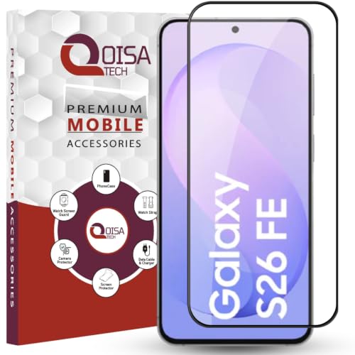 Image of Premium Tempered Glass Screen Protector Guard For Samsung Galaxy S26 FE (6.7 Inch, Pack of 1) | Edge to Edge Coverage With Easy to installation kit