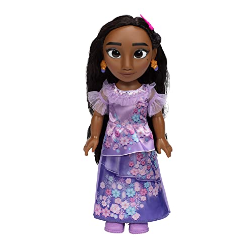 Disney Encanto Isabela Toddler Doll, 14” / 35cm Articulated Doll Features Iconic Dress, Shoes, Earrings - Image 2