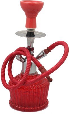 JaipurCrafts 15 Inch Hookah( Red)
