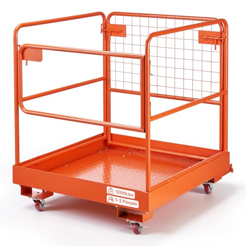 VEVOR Forklift Man Basket 36.6 x 36.6 Inch