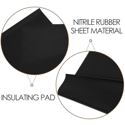 Tapis antistatique caoutchouc nitrile contre décharge statique table