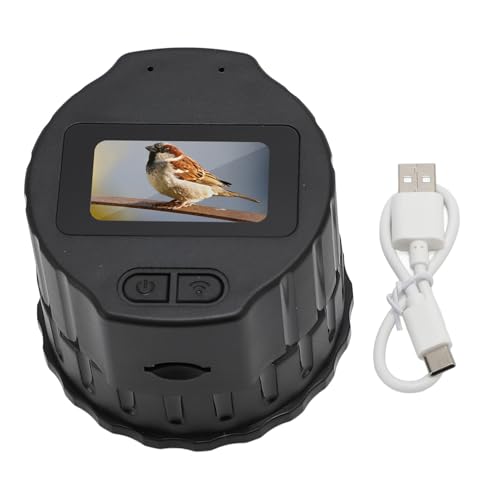 Caméra Télescope Wi FI, Oculaire électronique WL avec Enregistrement Vidéo 1920x1080P et Photos 16MP, Caméra Oculaire de Télescope Numérique à écran de 1,5 Pouces pour Télescopes