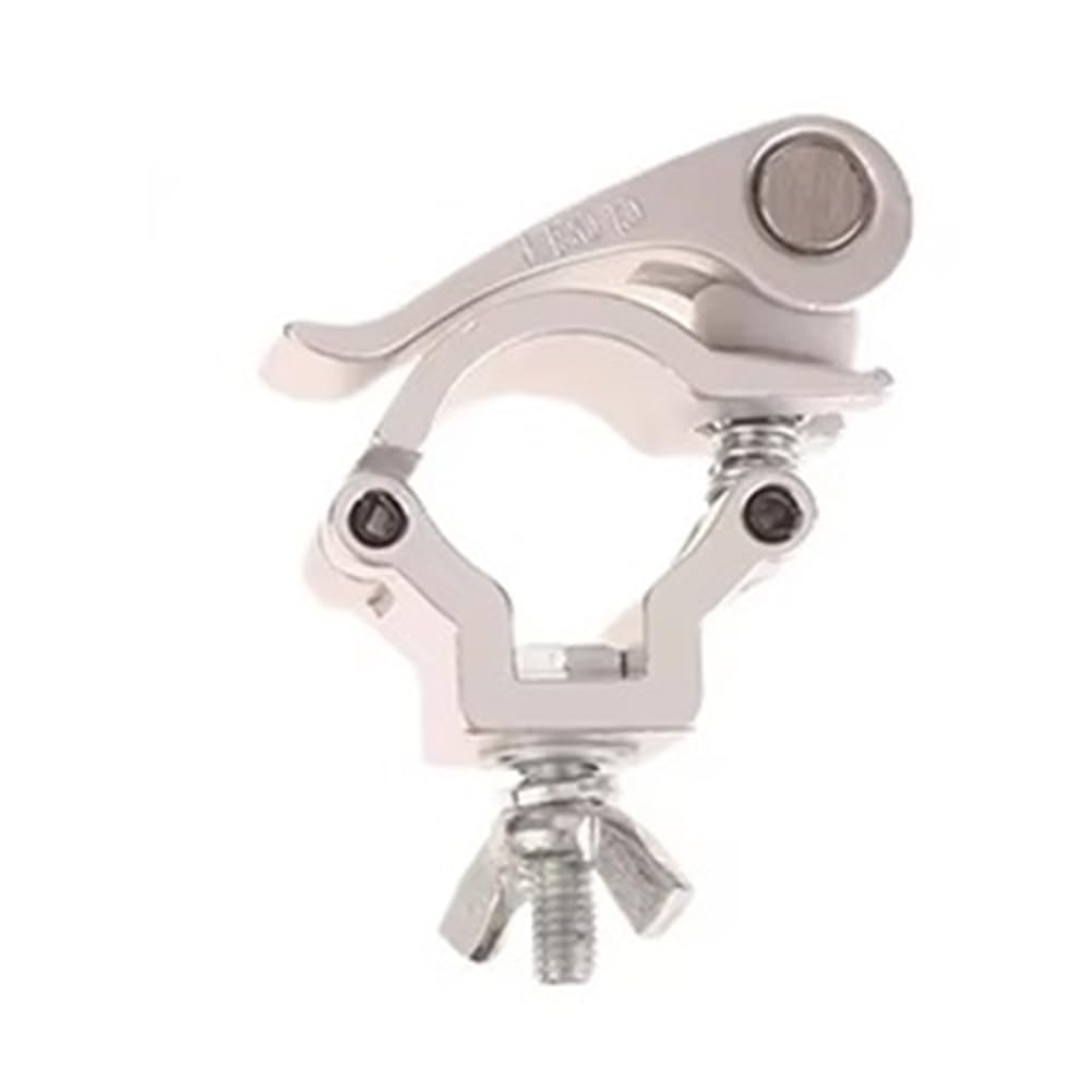 IJSDNVJNDX Quick Release Clamp Single Ring Buckle Clamp Tube Pipe Quick Release Quick Release Sliver