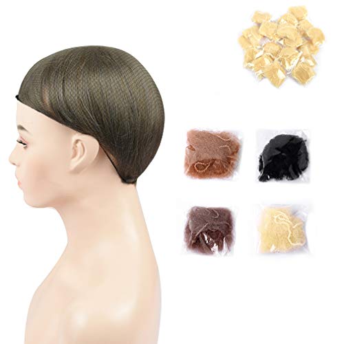 SEIKEA 0.5 MM Small Hole Mesh Heavy Hairnet Elastic Edge 36 Pack - Blonde