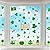 WEEPA St Patrick's Day Decorations 46 Pcs Shamrock Window Clings Decals Four Leaf Clover Window Stickers Irish Shamrock Happy St. Patrick's Day Party Ornaments