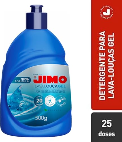 Kit 2 Un Jimo Lava Louças Gel 500ml