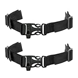 Lot de 2 Sangle Sac A Dos, Sangle Poitrine Réglable Robuste, Sternum Sangles Poitrine avec...
