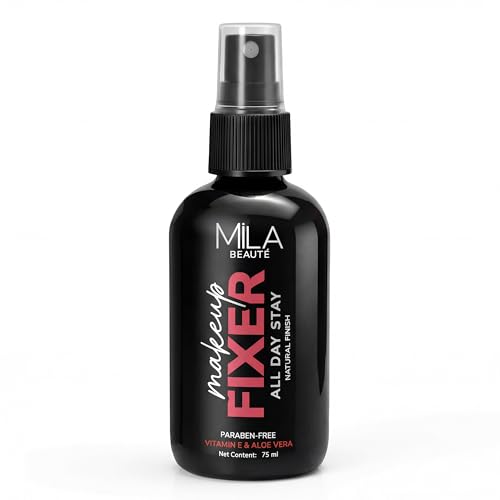 Image of Mila Beaute Makeup Fixer I Smooth Matt Finish I Non Sticky & Long Lasting I Hydrating with Aloe Vera and Vitamin E | 75ml