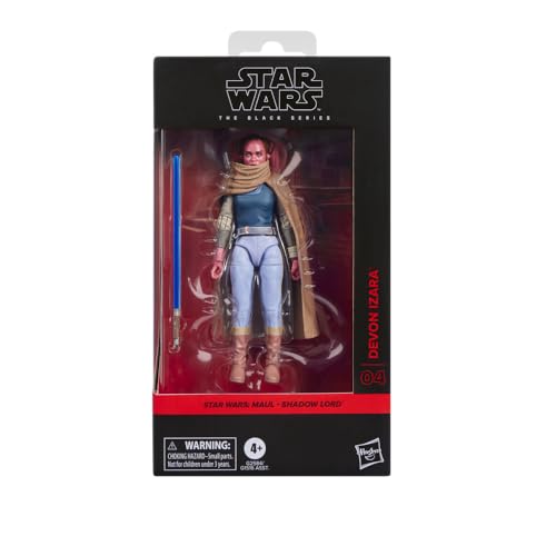 Muñeco articulado Star Wars Maul Black Series Shadow Lord Devon Izara coleccionista 2