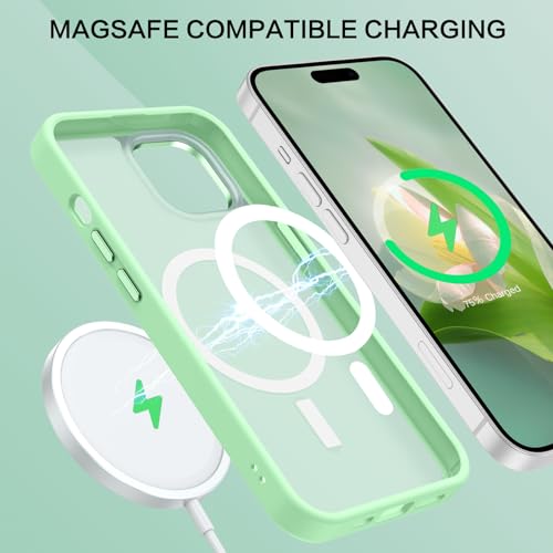 Coque iPhone 15 robuste et mince anti-empreintes compatible MagSafe - 3