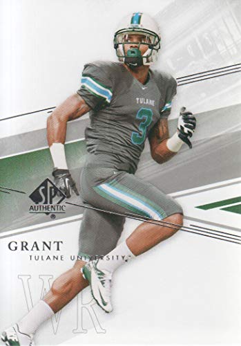 2014 SP Authentic Football #66 Ryan Grant Tulane Green Wave