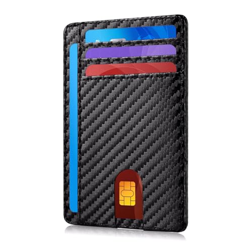 Vancle Carteiras masculinas finas com RFID