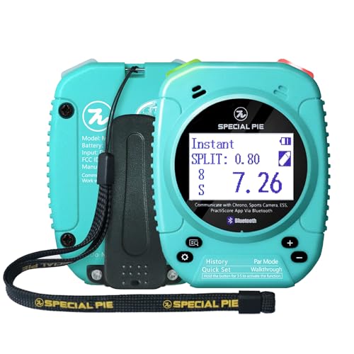 Official IPSC Shot Timer for Shooting Competition, Shooting Timer for Shooters, Par Time Training & Dry Fire Practice, Loud Buzzer, Long Battery Life, Water Resistant