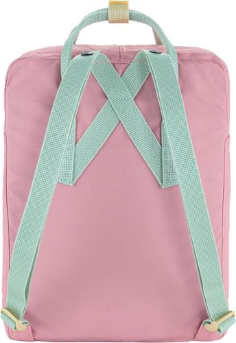 Fjällräven Rucksack Freizeitrucksack Kånken Kånken Koncept Pink - Mint Green lachsfarben