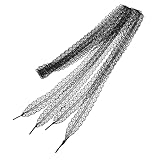 Mignon et élégant : ces lacets en dentelle sont conçus pour ajouter une touche mignonne et élégante à n'importe quelle paire de chaussures, adaptés aux personnes -gardistes, lacets pour femmes, lacets larges
