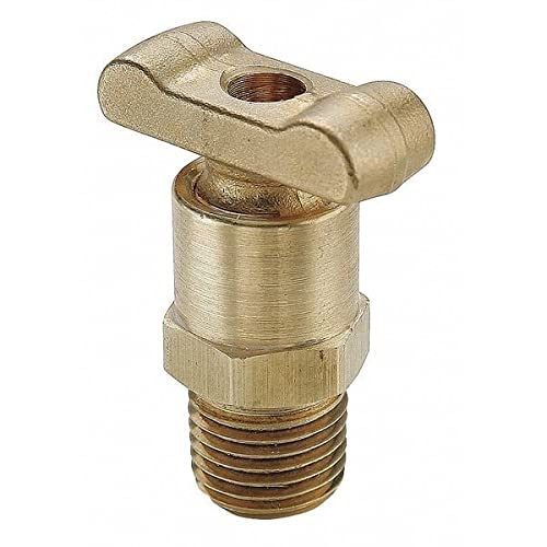 Parker Hannifin DC603-4 Series DC603 Drain Cock, 1/4" Male Pipe