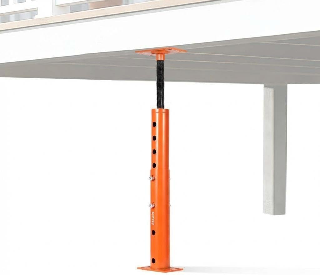 Soporte Ajustable para Vigas de Acero 18000 lb Naranja miniatura 1