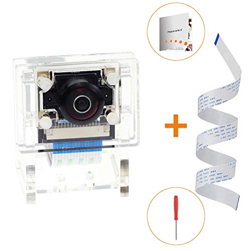 Makeronics IMX219-160 Camera Module for Jetson Nano with Transparent Camera Case | 3280