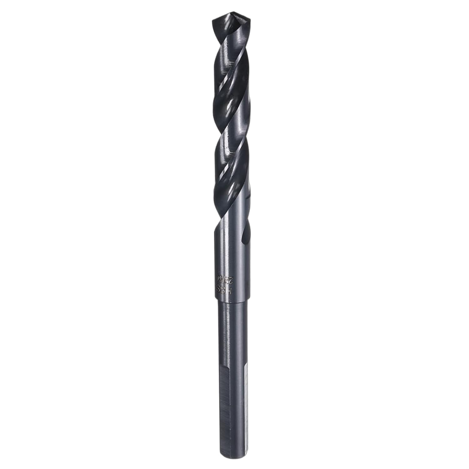 HARFINGTON 13.5mm Drill Bit 10mm Reduced Shank 3-Flat 4341 High Speed Steel 135 Degree Split Point for Medium Soft Metal Copper Aluminum Iron Plastic Wood