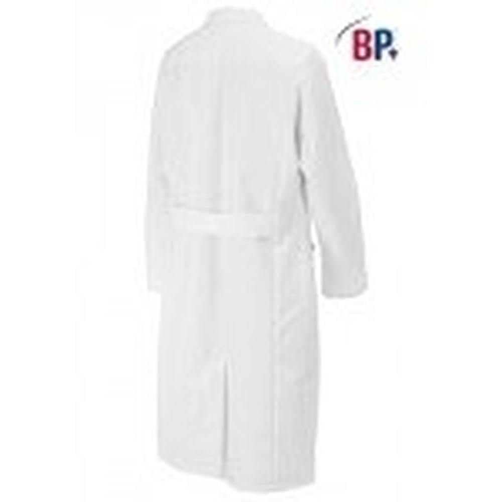 BP 1699-485-21-38n Manteau pour femme à manches longues, col rabattable, mélange de tissus 215 g/m², blanc, 38 n