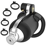 PMHJUT SM 3D Keuschheitskäfig Peniskäfig Set mit Spikes Leichte CBT Chastity Cage SM Sexspielzeug für Männer Paare