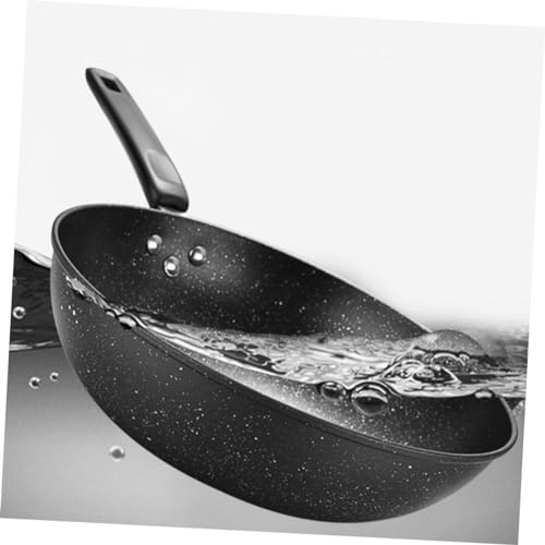 Wok pequeño antiadherente para cocina con mango ergonómico miniatura 5