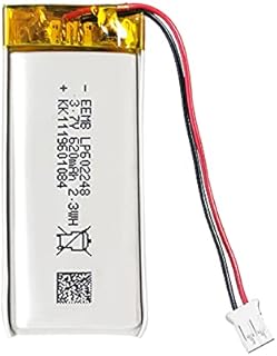 EEMB 3.7V Lipo Battery 620mAh 602248 Lithium Polymer ion Battery Rechargeable Lithium ion Polymer Battery with JST Connector (UL Certified for Cell)