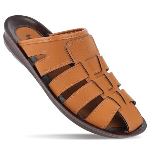 Image of WALKAROO Men's Fashion Sandal with Cushion Insole and Lightweight for Casual Footwear - WG5306