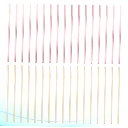 Pitillos flexibles de plástico PP desechables 600 pcs miniatura 3