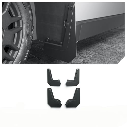 Guardabarros para rueda de Tesla Cybertruck que evitan salpicaduras 7