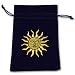 SomethingDifferent Radiant Sun Luxury Velvet Drawstring Tarot/Oracle Card Bag