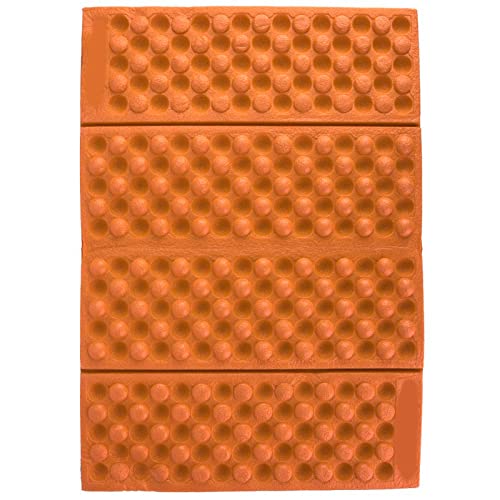 Ddewing Camping Damp Proof Cushion Outdoor Foldable Foam Waterproof Garden Cushion Seat Pad XPE Cushion Camping Portable Folding Mat Folding Cushion All Season Cushion(Orange+Black)